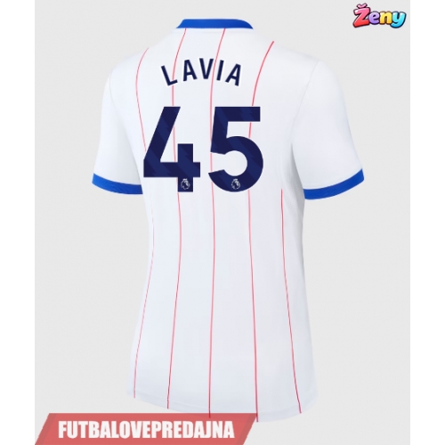 Lacne Ženy Futbalové dres Chelsea Romeo Lavia #45 2026-27 Krátky Rukáv - Tretina